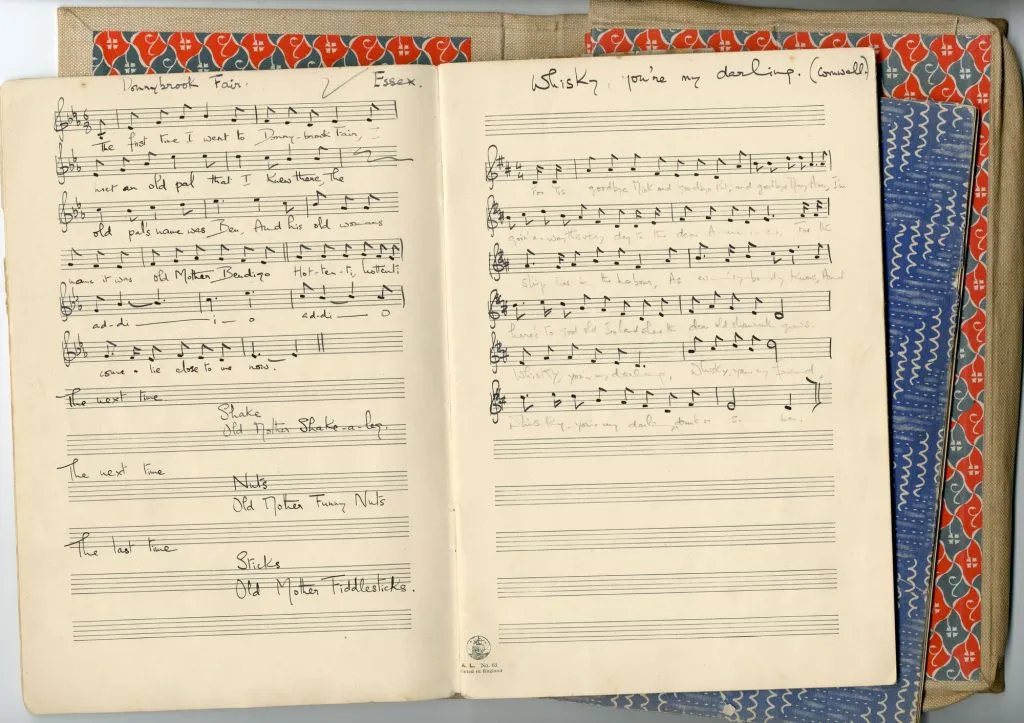 Dartington folk songs
