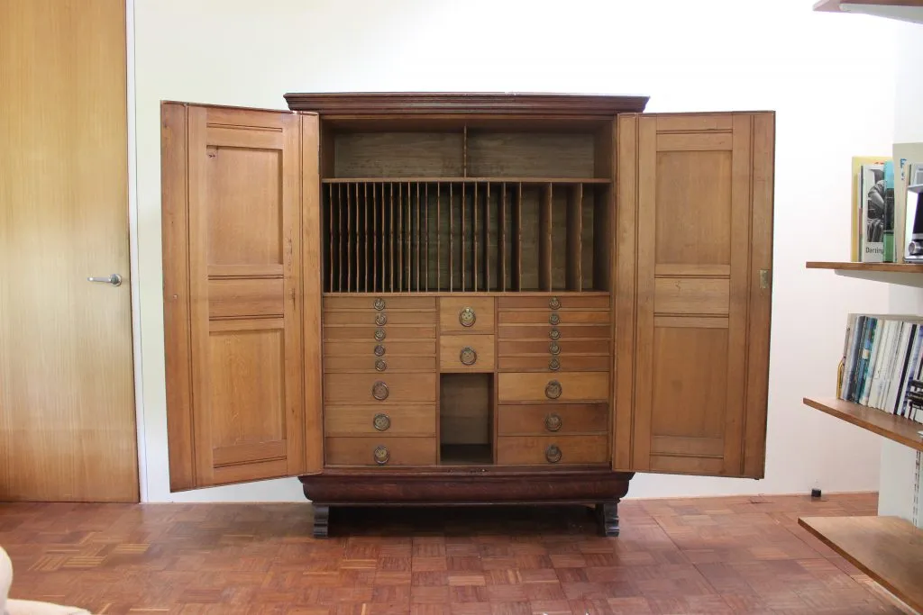 Gustavs music cupboard